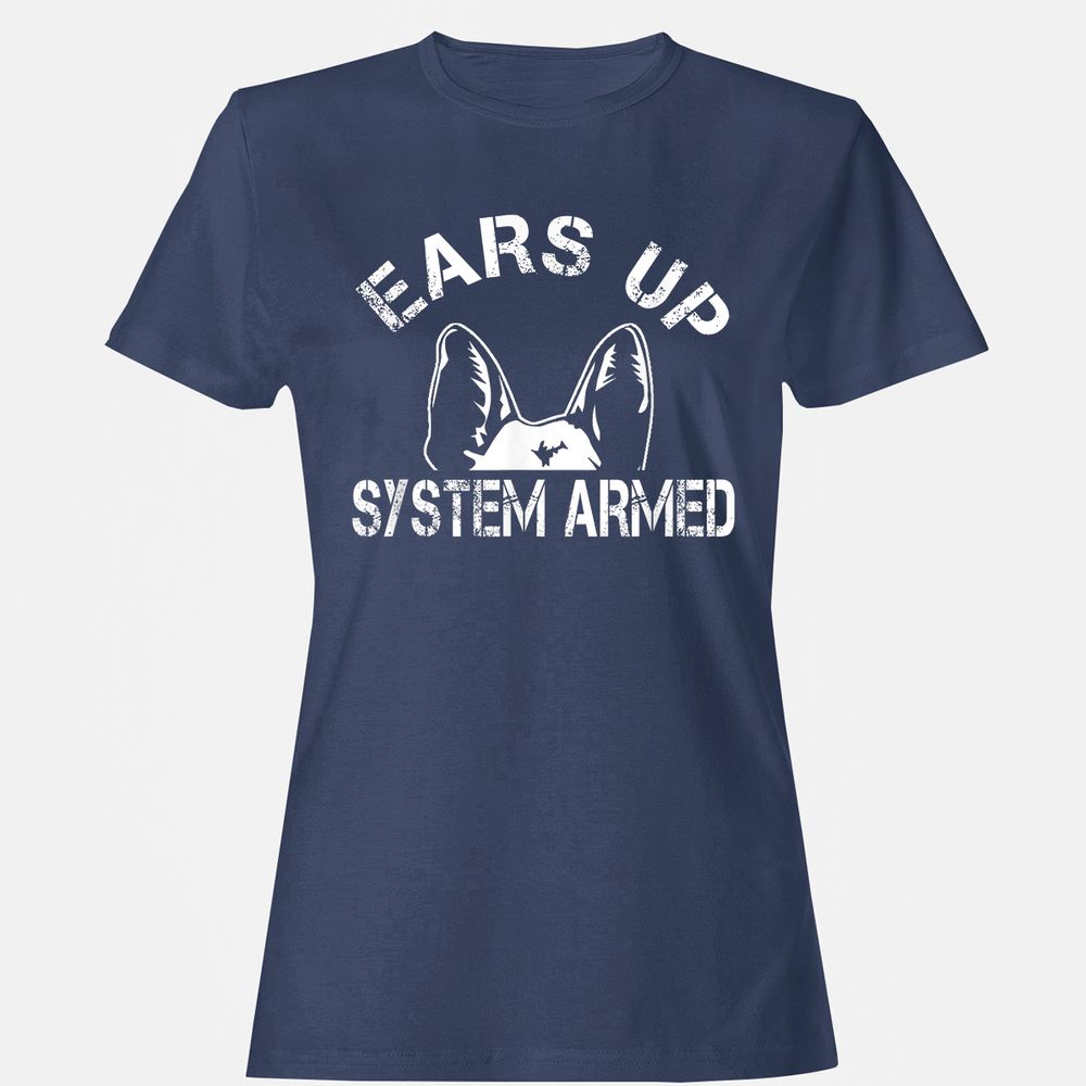 Women's T-Shirt - QJ4HUABL - Navy - 10
