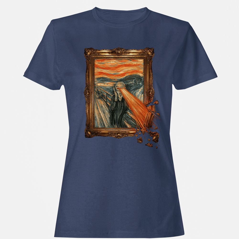 Women's T-Shirt - BBTLX6FY - Navy - 10