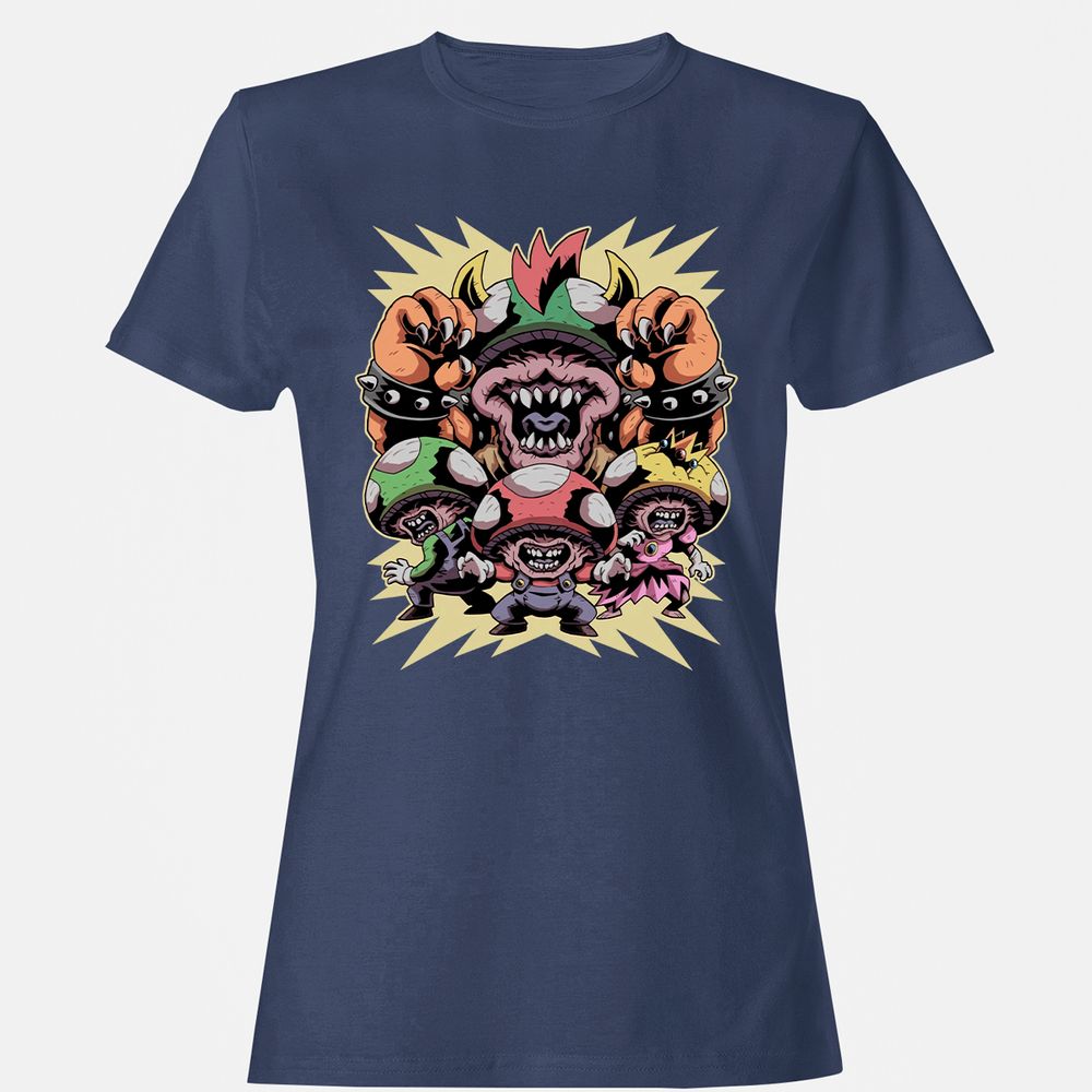 Women's T-Shirt - QN4ZDWRX - Navy - 10