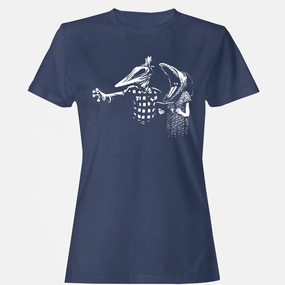 Women's T-Shirt - 6EHKTV36 - Navy - 10