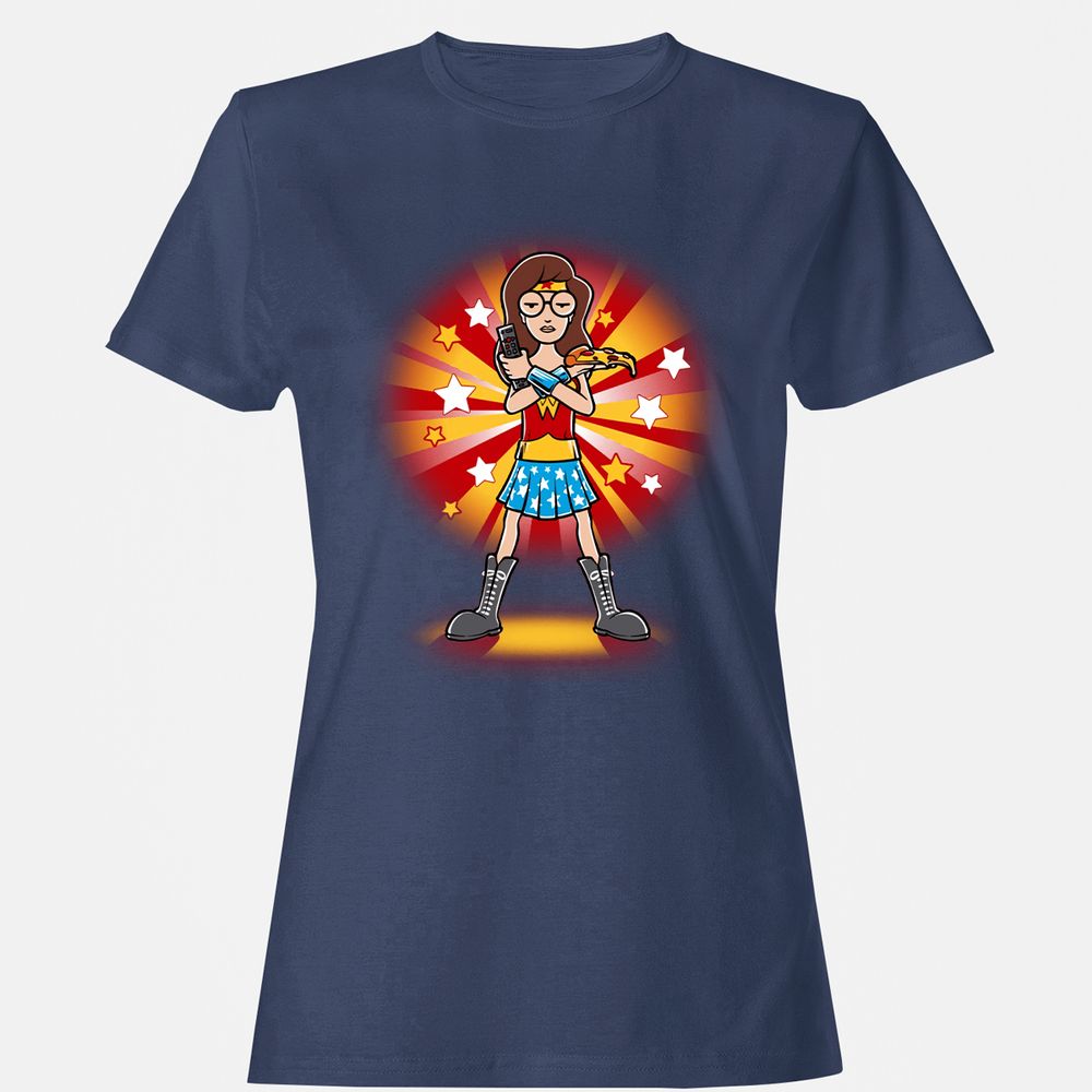 Women's T-Shirt - AK3XADKU - Navy - 10