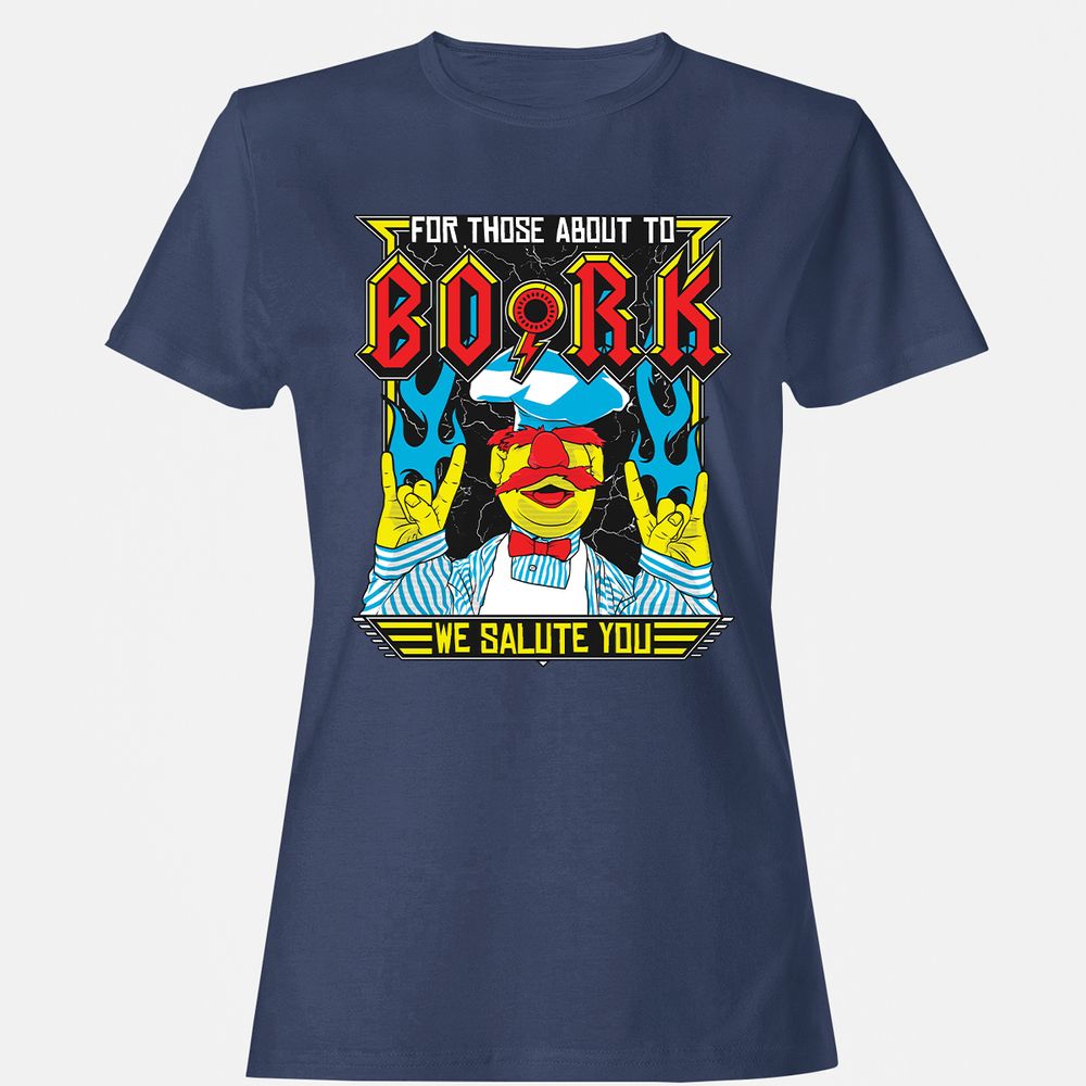 Women's T-Shirt - L7JKVWUH - Navy - 10