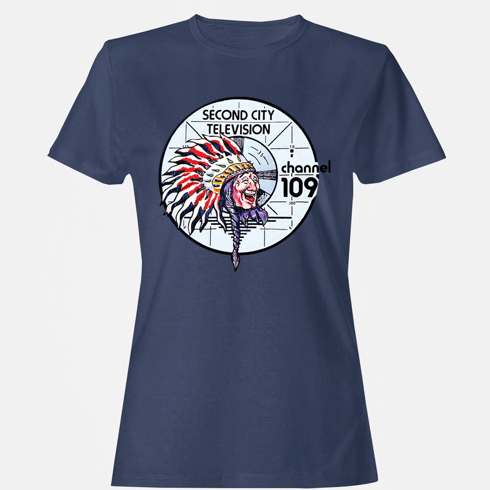 Women's T-Shirt - NAWKMEHY - Navy - 10