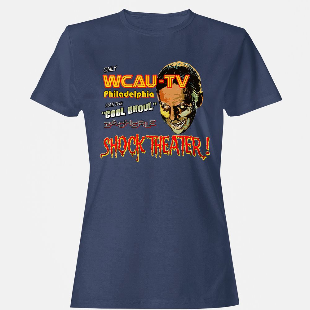 Women's T-Shirt - VJSEHKM6 - Navy - 10