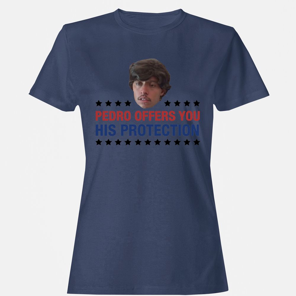 Women's T-Shirt - 25T9XLK5 - Navy - 10