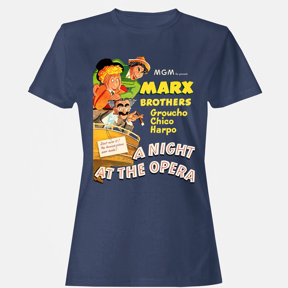Women's T-Shirt - QC8JWWMF - Navy - 10