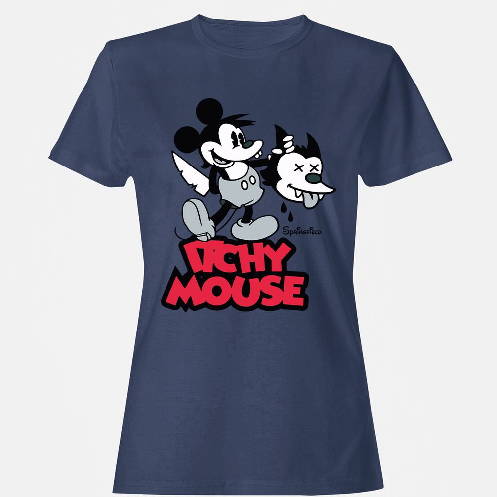 Women's T-Shirt - 55PCJEPV - Navy - 10