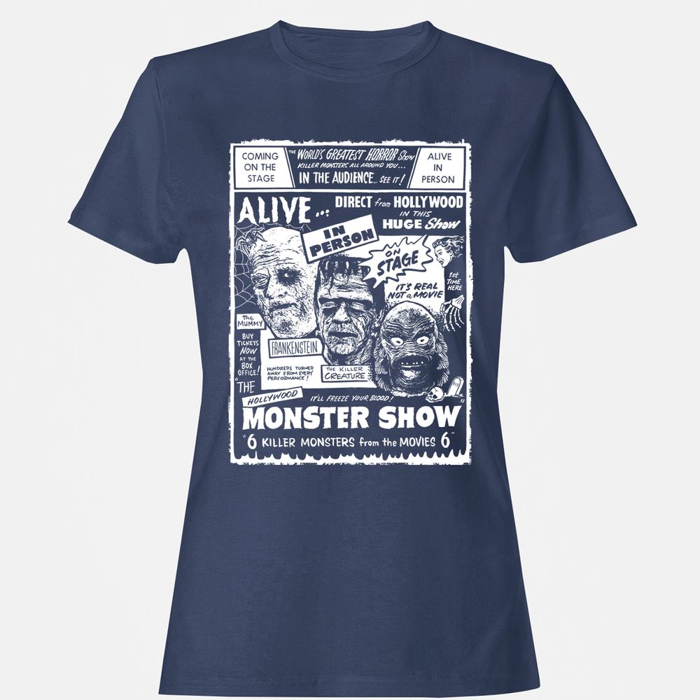 Women's T-Shirt - Y1XHK1AR - Navy - 10