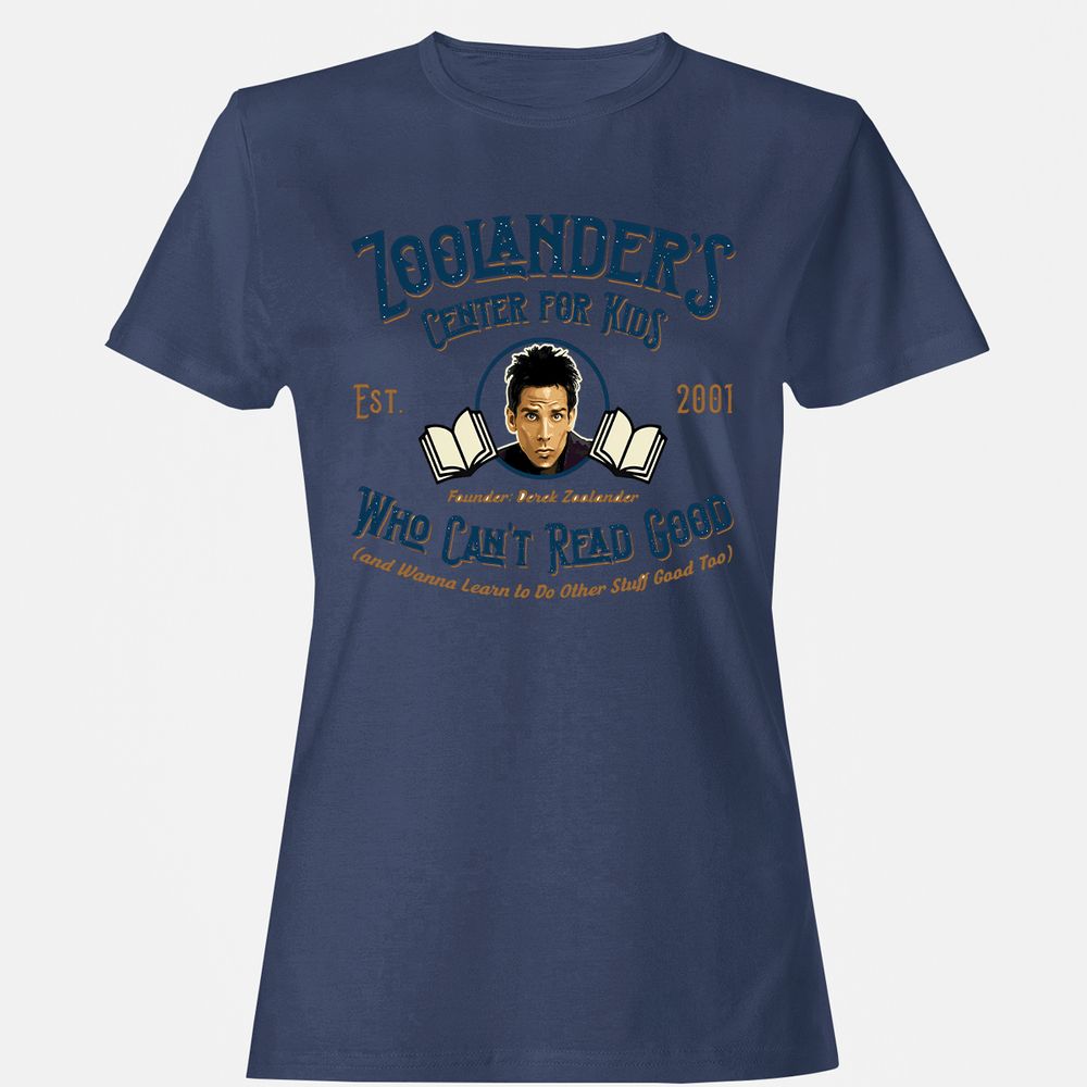 Women's T-Shirt - 1XAHMMLS - Navy - 10