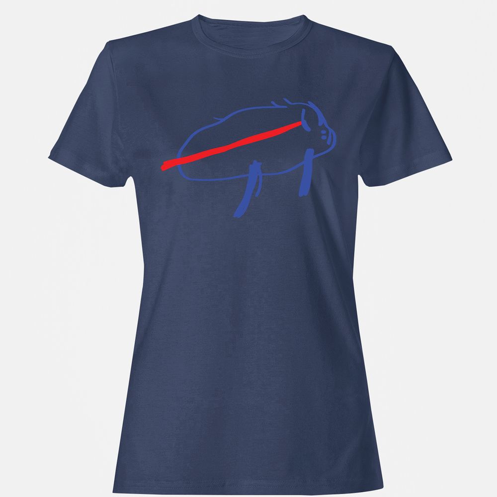 Women's T-Shirt - DPAKQHC3 - Navy - 10