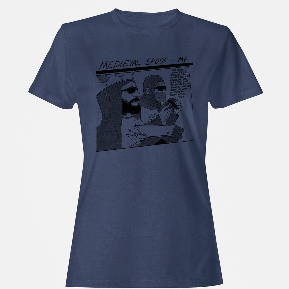 Women's T-Shirt - AQTQR76U - Navy - 10