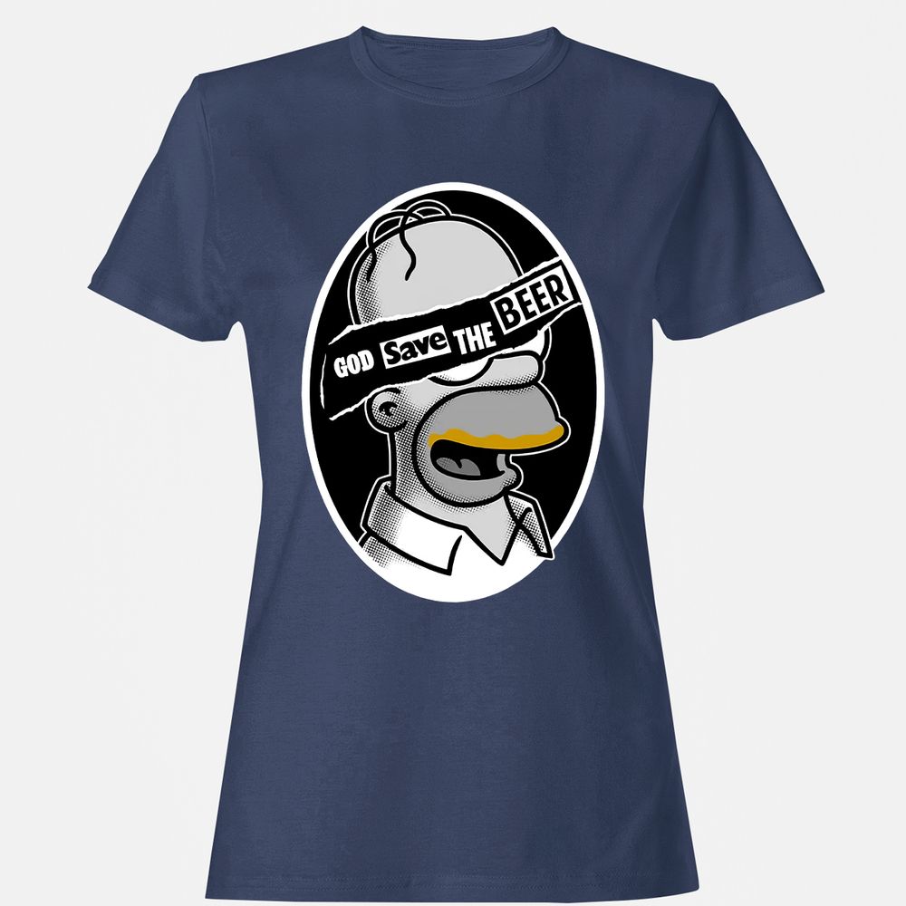 Women's T-Shirt - VRSUAM31 - Navy - 10