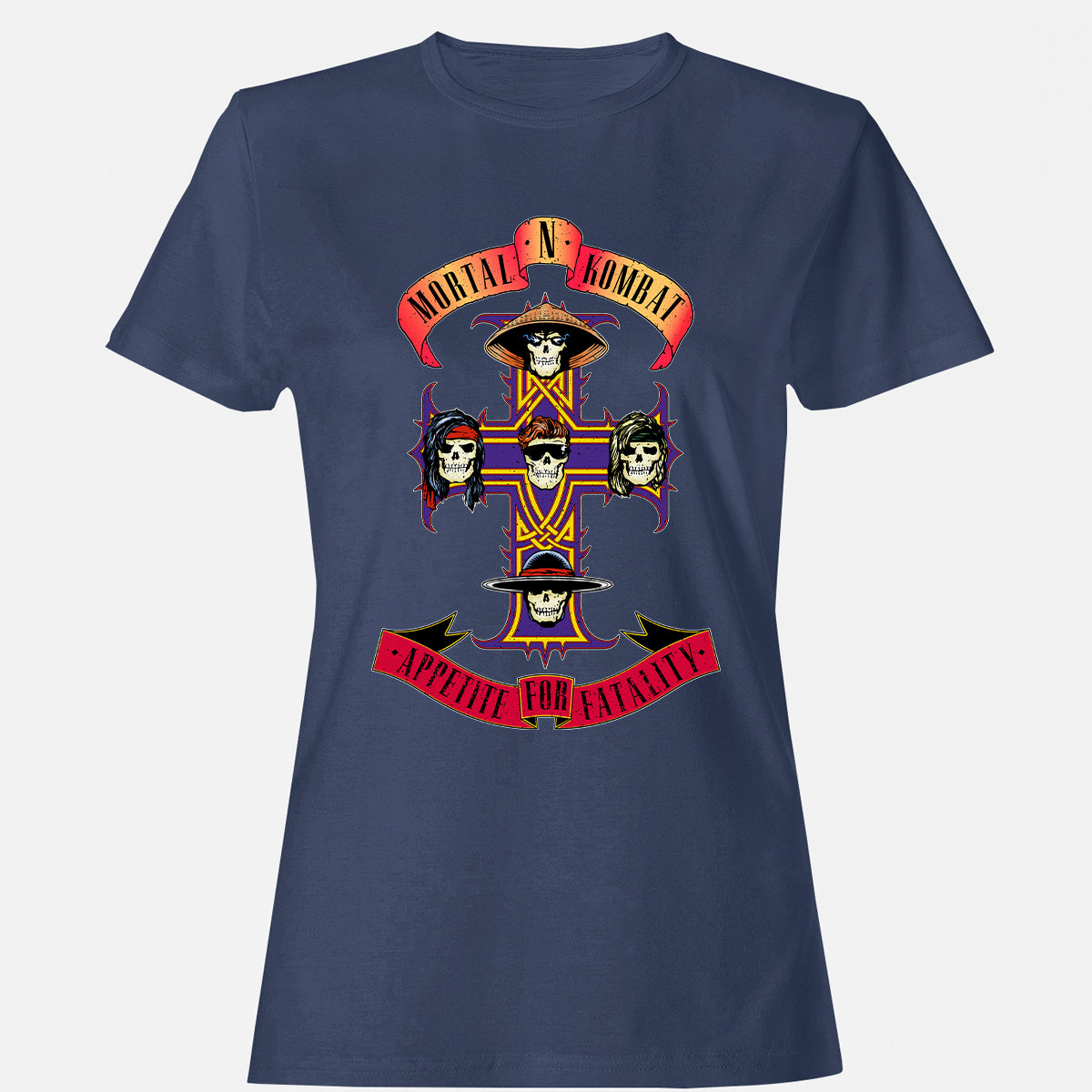 Women's T-Shirt - JSKJ9VJZ - Navy - 10