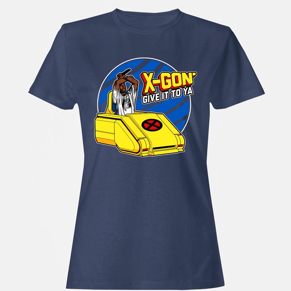 Women's T-Shirt - H6RVNXA1 - Navy - 10