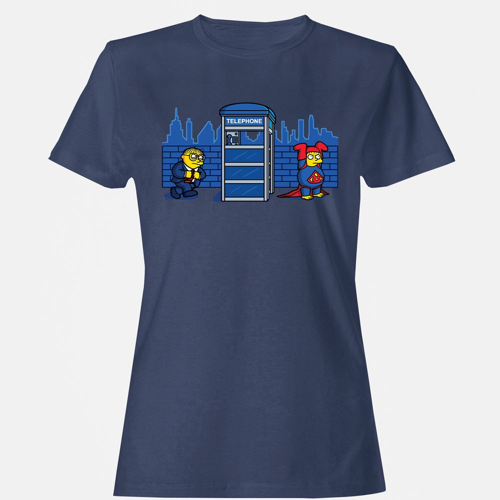 Women's T-Shirt - LXNNZEH3 - Navy - 10