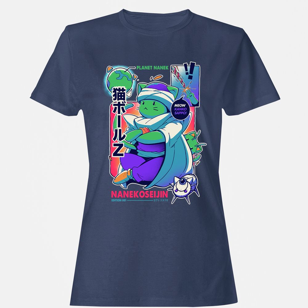 Women's T-Shirt - WJ7ZZ3MN - Navy - 10