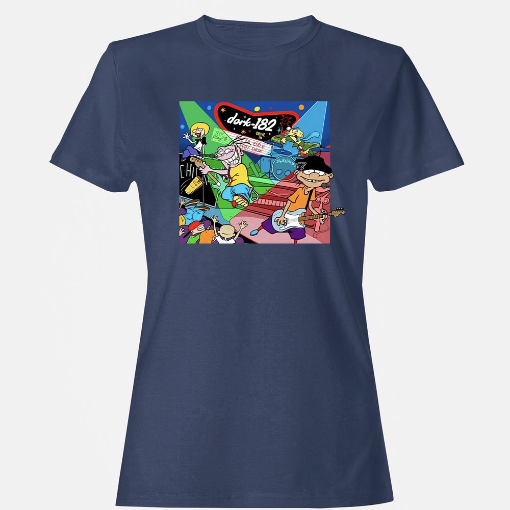 Women's T-Shirt - CAMS9BJP - Navy - 10