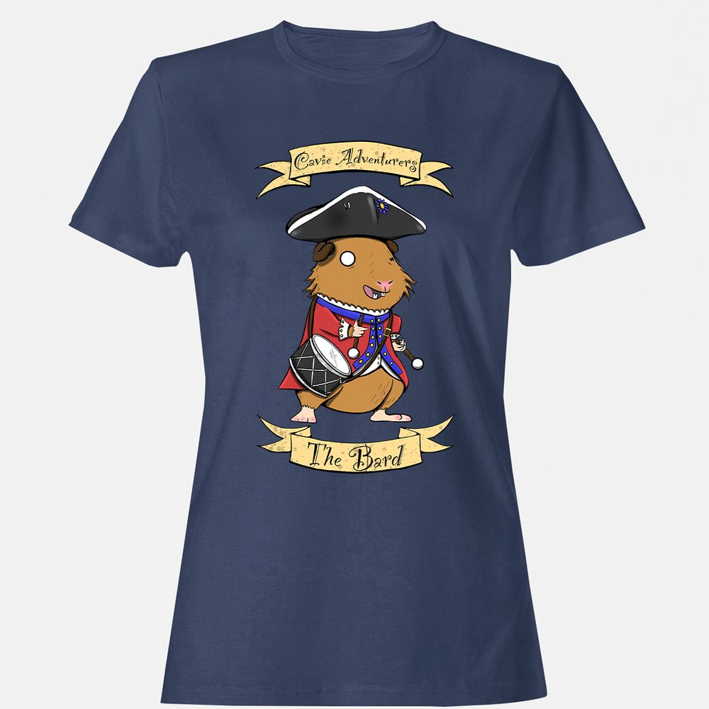Women's T-Shirt - LZRQ6MP3 - Navy - 10