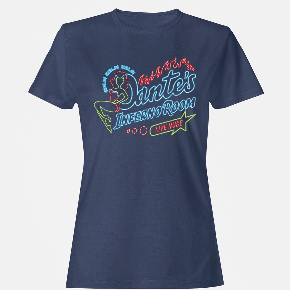 Women's T-Shirt - F9M9JV4U - Navy - 10