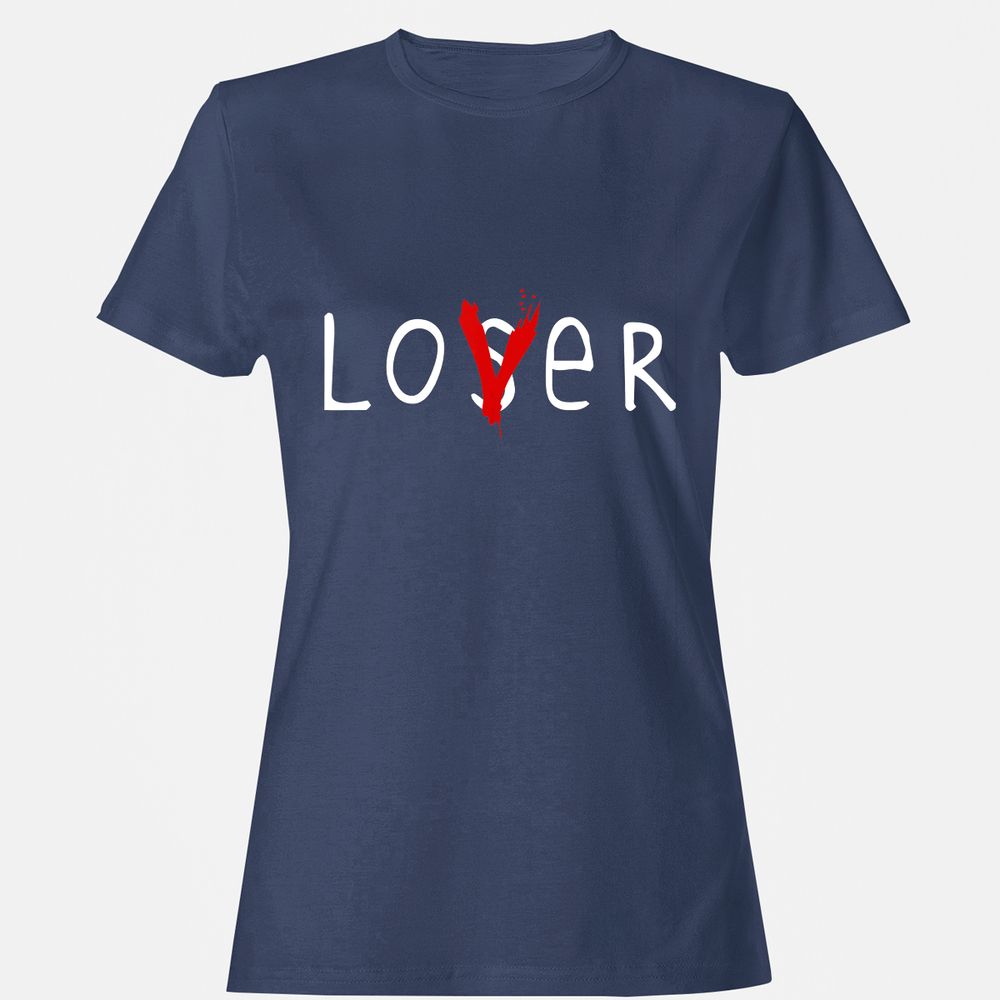 Women's T-Shirt - 69LZ89EC - Navy - 10