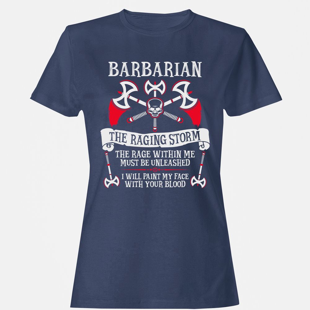 Women's T-Shirt - 4SFE4GJH - Navy - 10