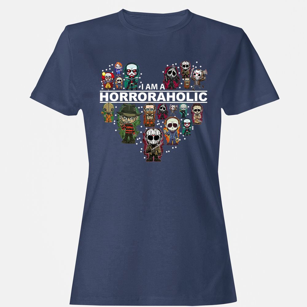 Women's T-Shirt - MYS6L3JP - Navy - 10