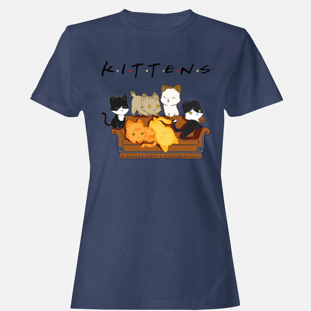 Women's T-Shirt - F788YH61 - Navy - 10