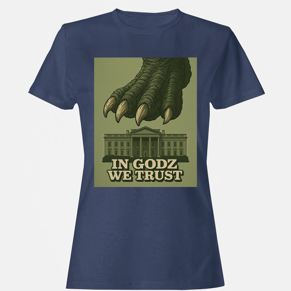 Women's T-Shirt - ATRGCS97 - Navy - 10