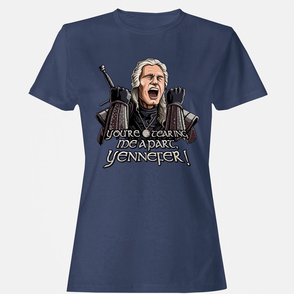 Women's T-Shirt - SXSKSPZY - Navy - 10