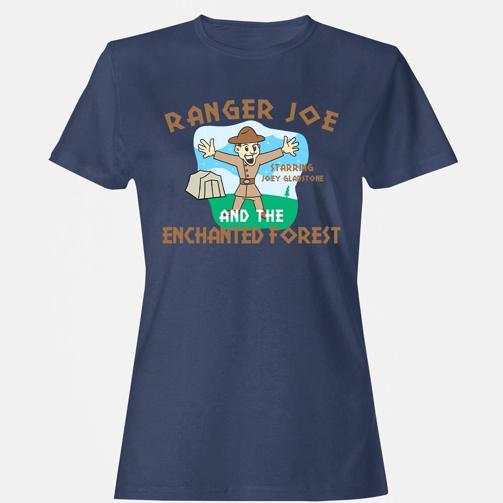 Women's T-Shirt - WZQW3KDD - Navy - 10