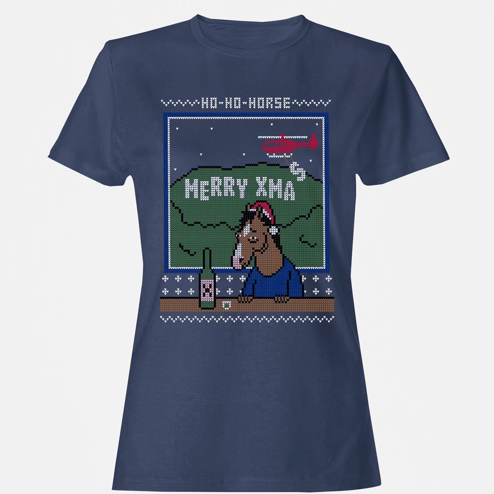 Women's T-Shirt - FCAW6XRC - Navy - 10