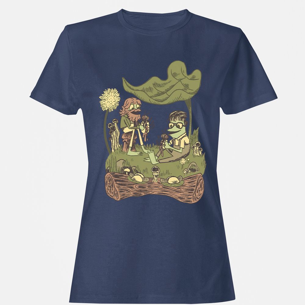 Women's T-Shirt - KBNPNY69 - Navy - 10