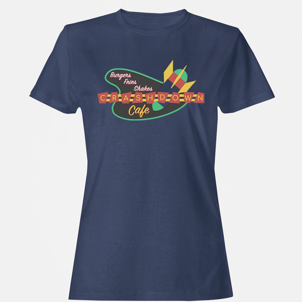 Women's T-Shirt - ULHADVG7 - Navy - 10