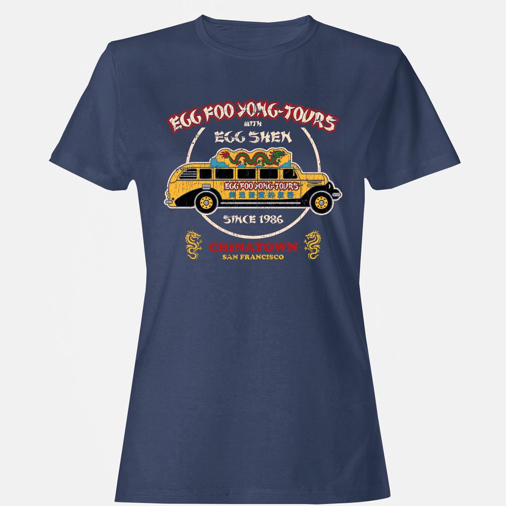 Women's T-Shirt - JRRKGY6K - Navy - 10