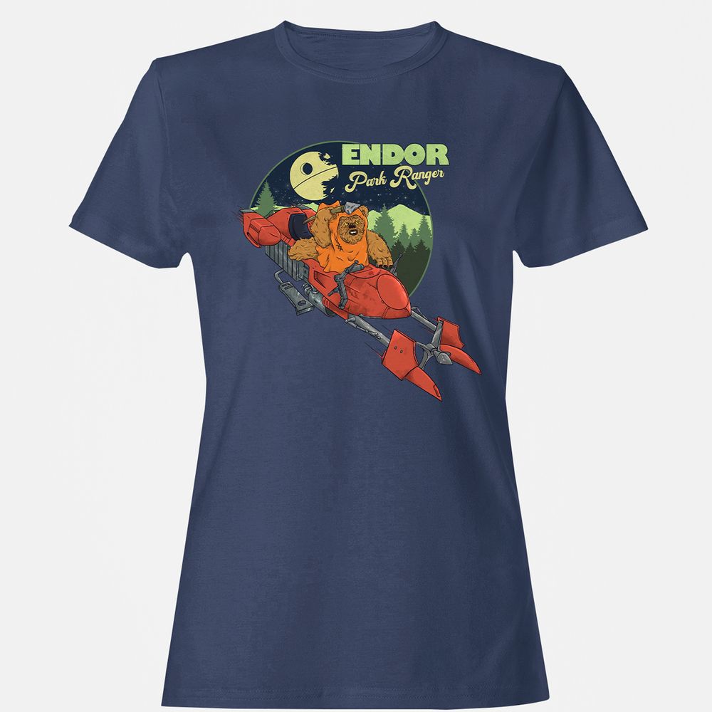 Women's T-Shirt - WSAWNEP3 - Navy - 10