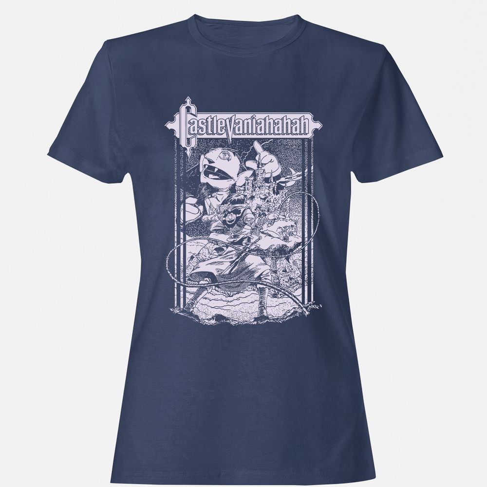 Women's T-Shirt - EHH1G7KX - Navy - 10