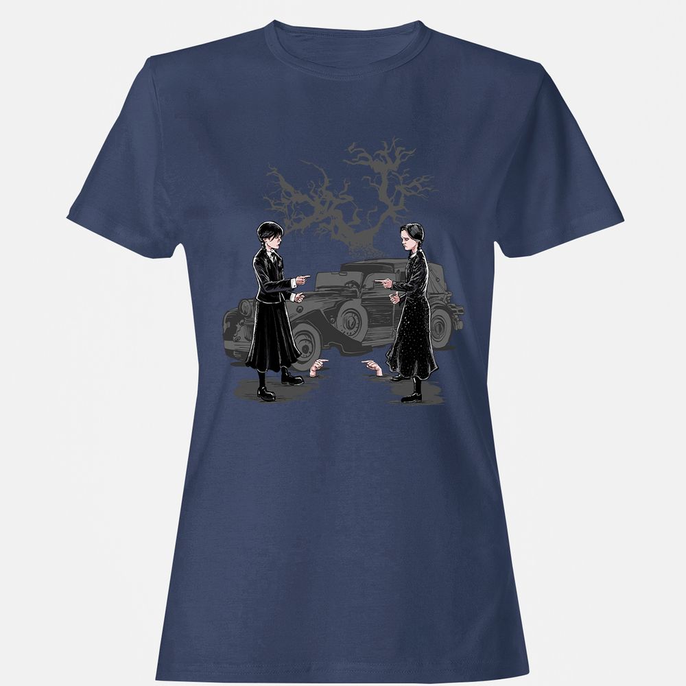Women's T-Shirt - ETX8REJ7 - Navy - 10