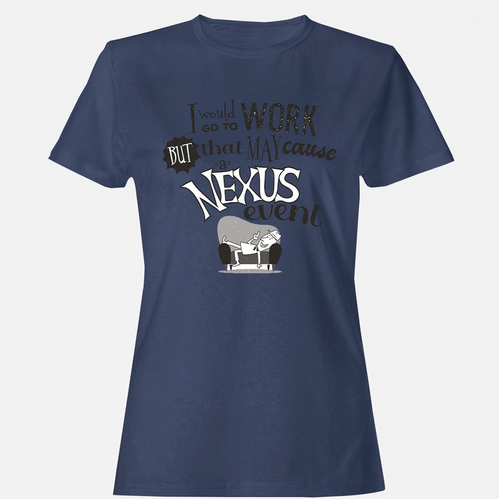 Women's T-Shirt - 53QLC9TE - Navy - 10