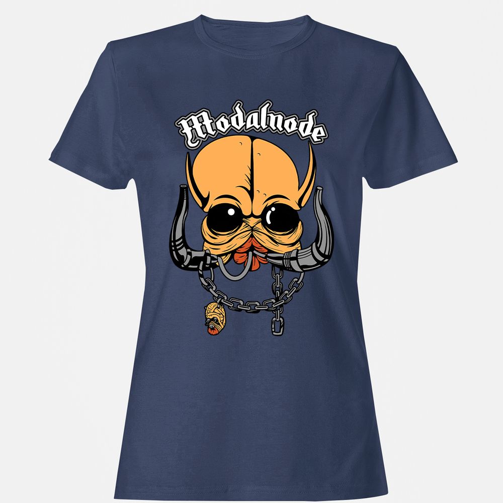 Women's T-Shirt - MR7XUFE9 - Navy - 10