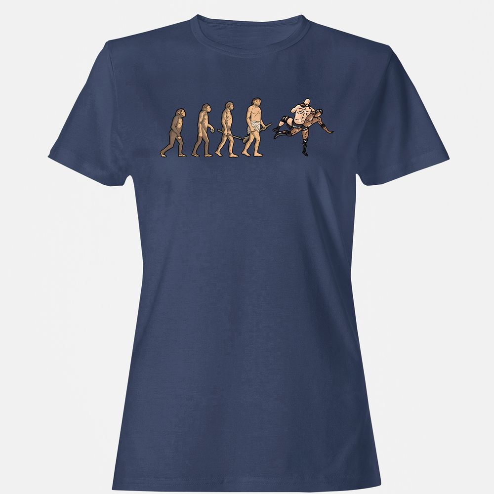 Women's T-Shirt - KQREDEKG - Navy - 10