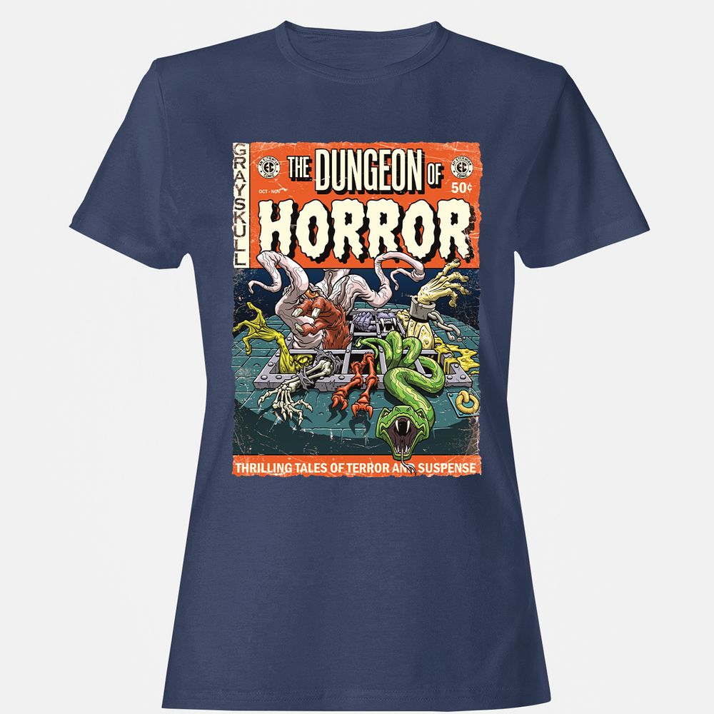 Women's T-Shirt - 2KJXS8B4 - Navy - 10