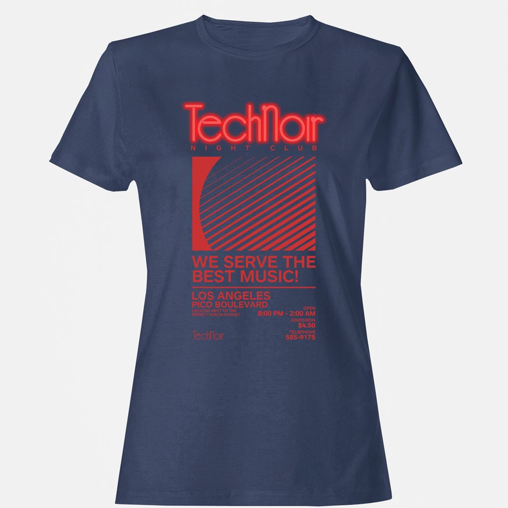 Women's T-Shirt - M1QJVQ8C - Navy - 10