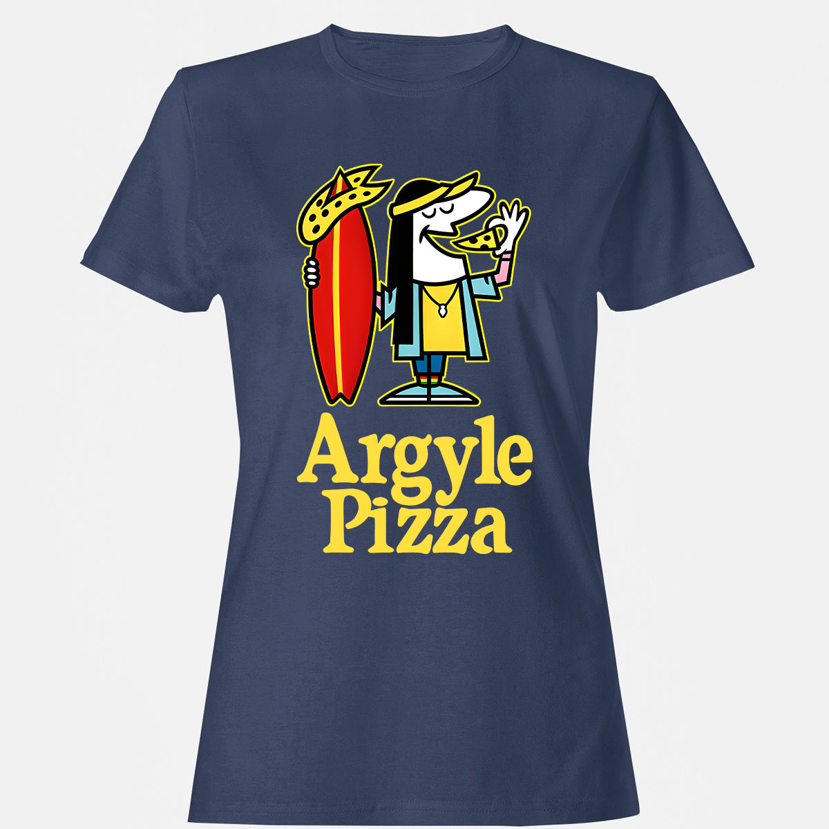 Women's T-Shirt - 6LS1NN9R - Navy - 10