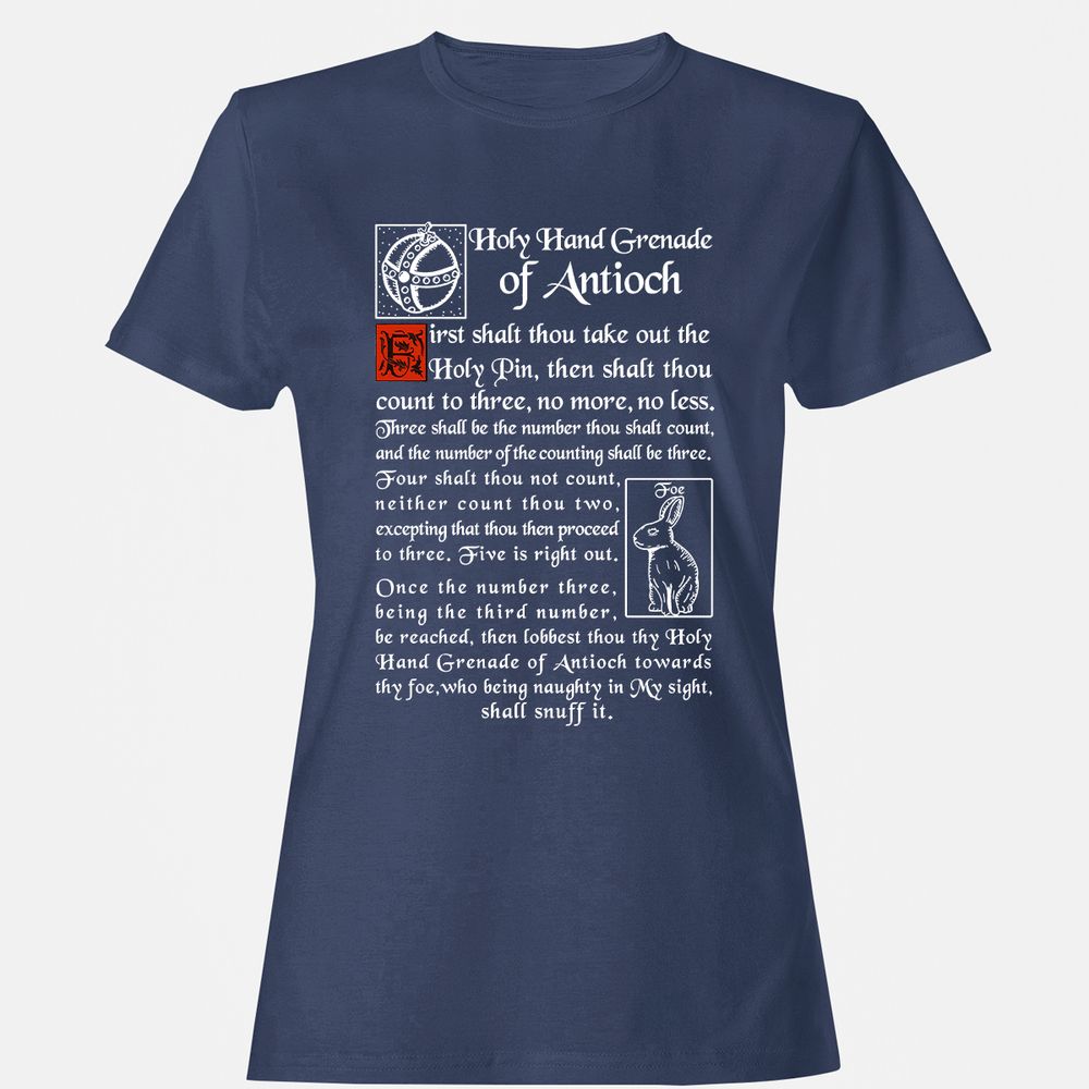 Women's T-Shirt - QKKVGXB8 - Navy - 10