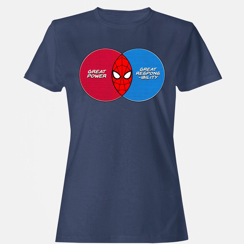 Women's T-Shirt - 5FCXRV93 - Navy - 10