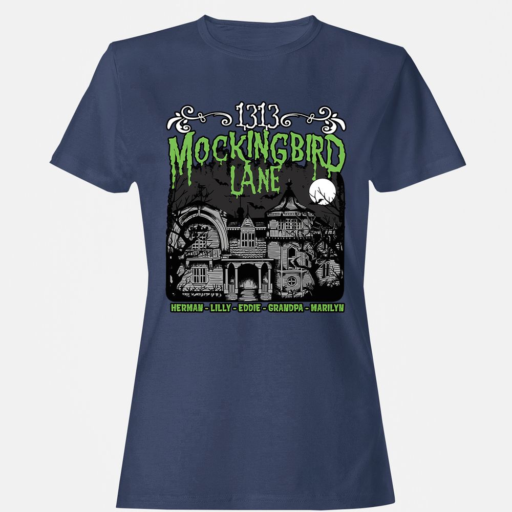 Women's T-Shirt - HQXPJ43B - Navy - 10