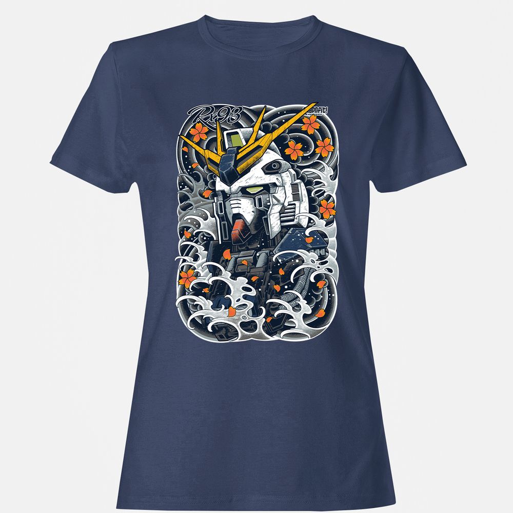 Women's T-Shirt - GRHFD2J8 - Navy - 10