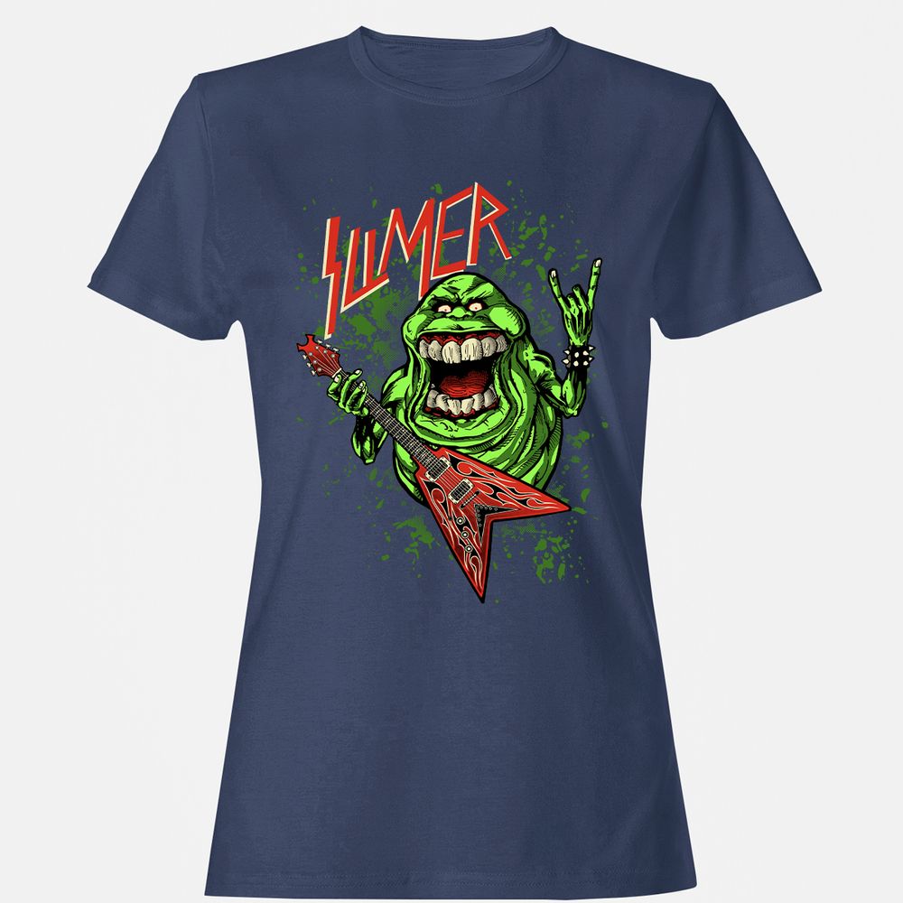 Women's T-Shirt - N7VRNYBB - Navy - 10