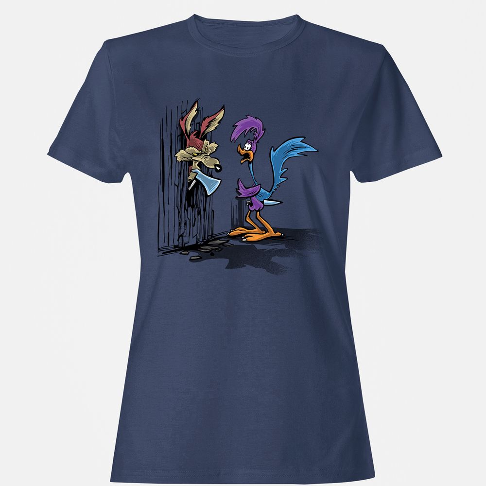 Women's T-Shirt - TZNEYM6J - Navy - 10