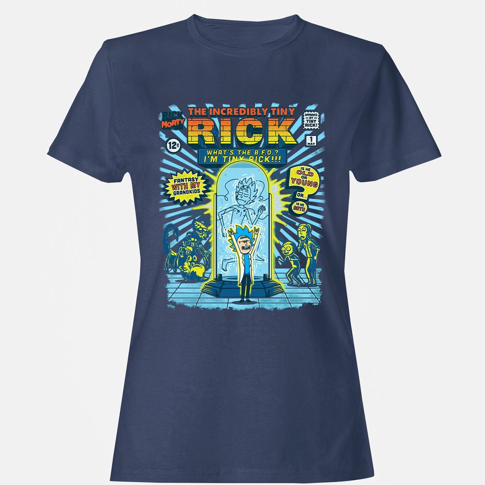 Women's T-Shirt - EJY4HA5F - Navy - 10